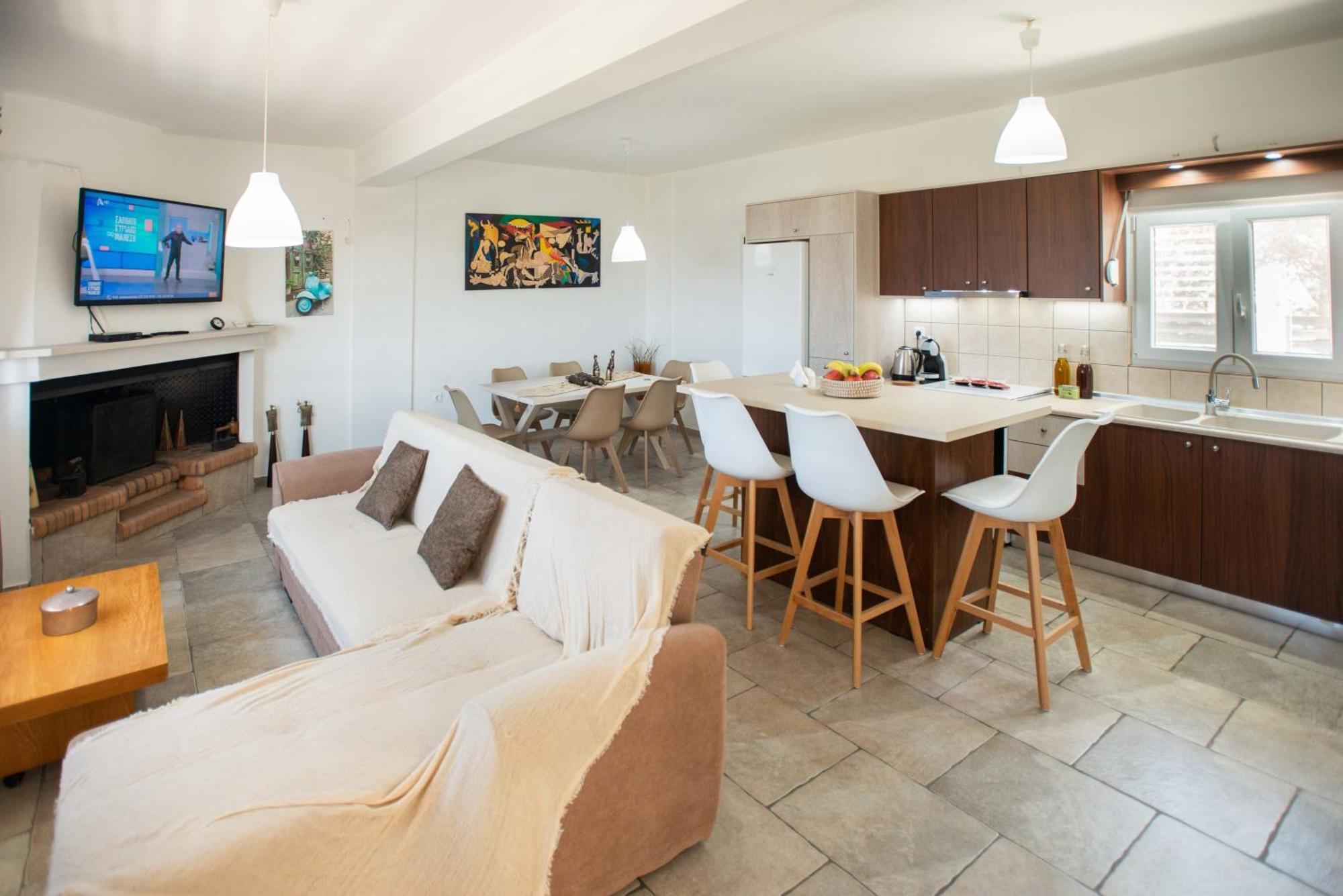 Afrathias Beachhouse - Cretan Hideaway Kalamaki  Dış mekan fotoğraf