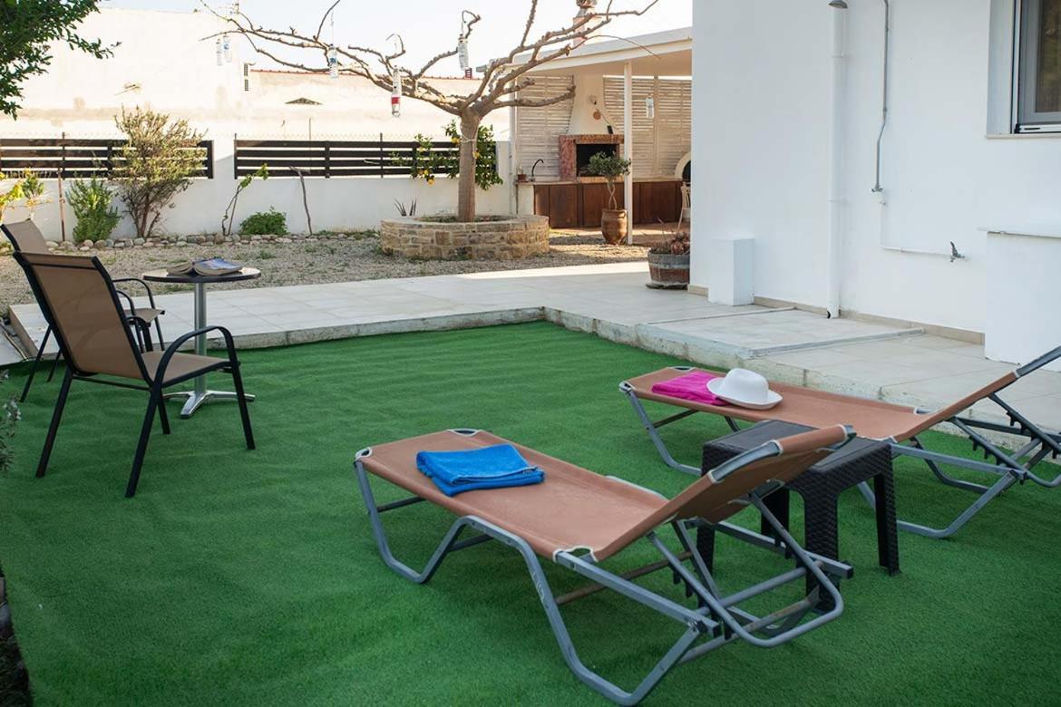 Afrathias Beachhouse - Cretan Hideaway Kalamaki  Dış mekan fotoğraf