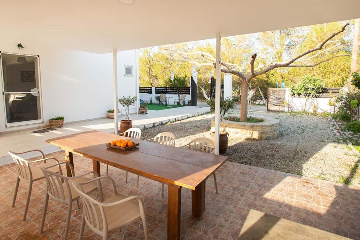 Afrathias Beachhouse - Cretan Hideaway Kalamaki  Dış mekan fotoğraf